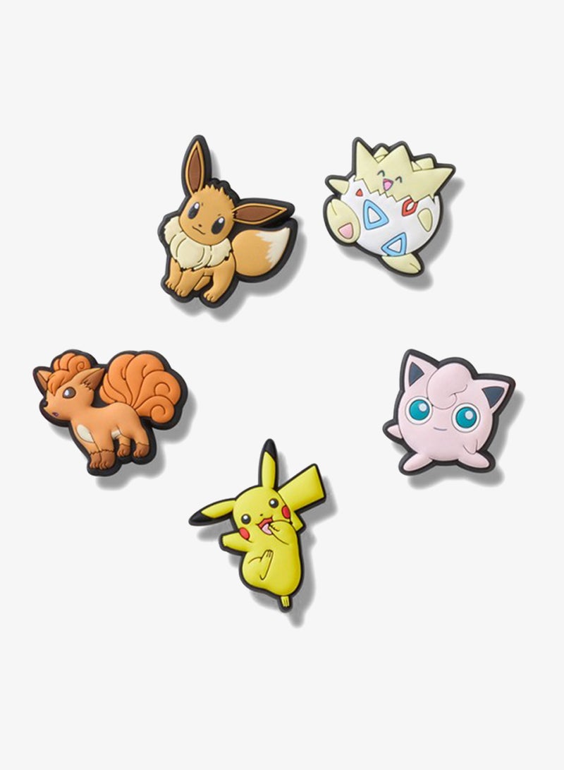 crocs 5 Pck Pokemon Character shoe charms - Image 1